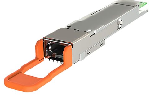 400G QSFP-DD module, 4x1310nm, 500m over SMF with FEC, DDM, MPO connector, 0°C ~ +70°C temp range