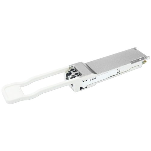 100G QSFP28 module, 4xLWDM, 80km over SMF, DDM, duplex LC connector, 0°C ~ +70°C temp range, 5.5W