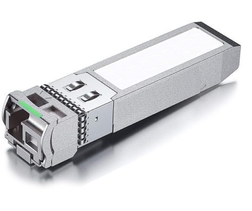 10G BiDi SFP module, TX:1330nm/RX:1270nm, 60km over SMF, DDM, simplex LC connector, -5°C ~ +70°C temp range