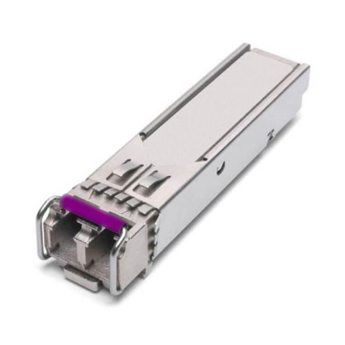 1.25G CWDM SFP module, 1490nm (CH49), 80km over SMF, DDM, duplex LC connector, -5°C ~ +70°C temp range