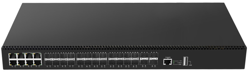 16-Port Gigabit PoE+ 4-Port Gigabit Combo L2 Managed Ethernet Switch